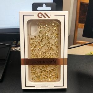 Case mate karat gold iPhone X case